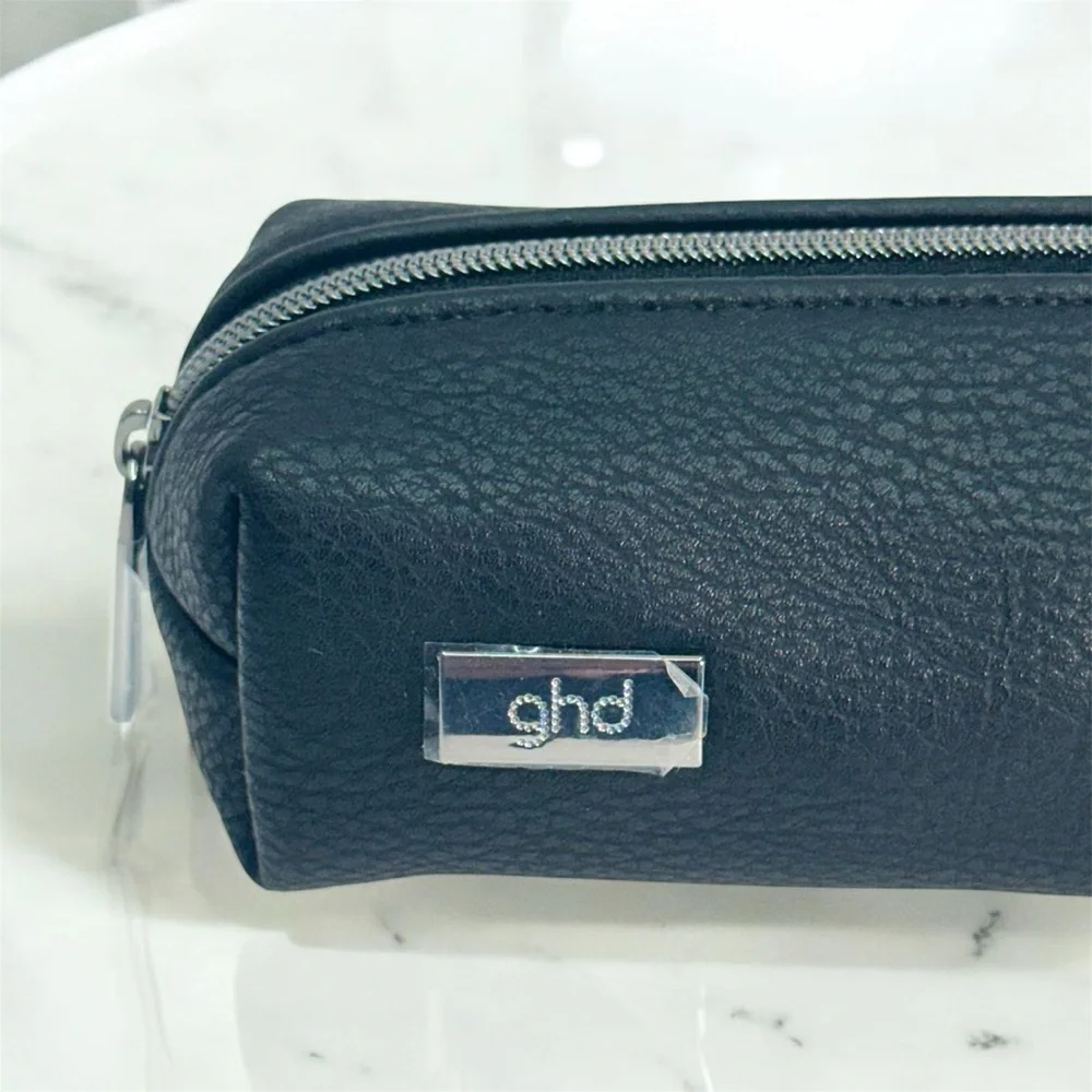 NEW ghd Unplugged Mini Styler Travel Carry Bag Full Zip Storage Case Black